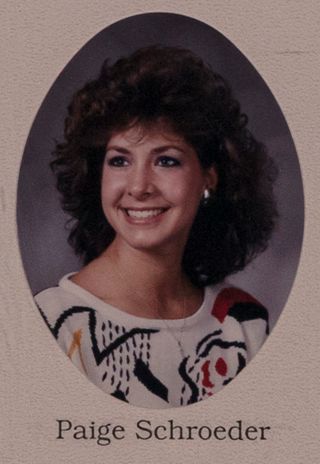 Missouri Alpha Chapter Composite Detail, Paige Schroeder, 1987-1988