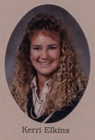 Missouri Alpha Chapter Composite Detail, Kerri Elkins, 1987-1988
