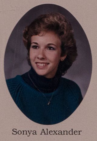 Missouri Alpha Chapter Composite Detail, Sonya Alexander, 1987-1988