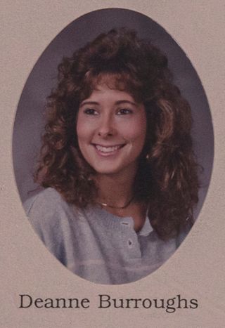 Missouri Alpha Chapter Composite Detail, Deanne Burroughs, 1987-1988