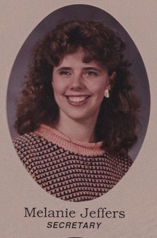 Missouri Alpha Chapter Composite Detail, Melanie Jeffers, 1987-1988