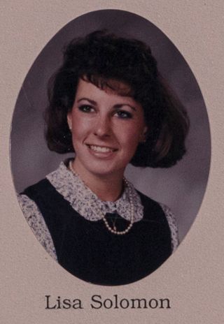 Missouri Alpha Chapter Composite Detail, Lisa Solomon, 1987-1988