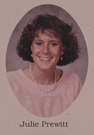 Missouri Alpha Chapter Composite Detail, Julie Prewitt, 1987-1988