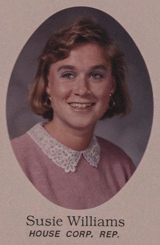 Missouri Alpha Chapter Composite Detail, Susie Williams, 1987-1988