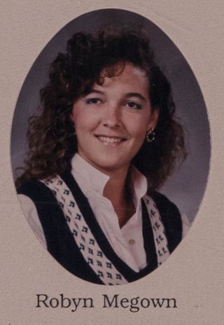 Missouri Alpha Chapter Composite Detail, Robyn Megown, 1987-1988