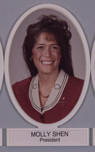 Missouri Alpha Chapter Composite Detail, Molly Shen, 1990-1991