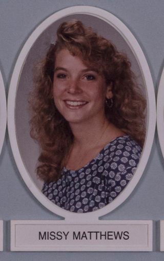 Missouri Alpha Chapter Composite Detail, Missy Matthews, 1990-1991