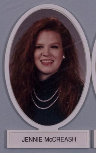 Missouri Alpha Chapter Composite Detail, Jane McCreash, 1990-1991