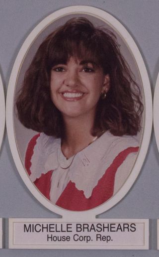 Missouri Alpha Chapter Composite Detail, Michelle Brashears, 1990-1991