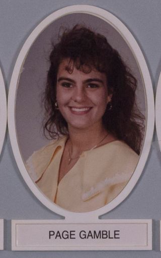 Missouri Alpha Chapter Composite Detail, Page Gamble, 1990-1991