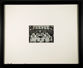 Missouri Alpha Chapter Members in Tennis Uniforms Photograph With Awards