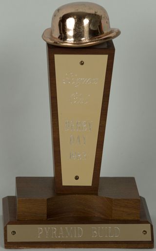 Sigma Chi Derby Day Pyramid Build Trophy, 1983