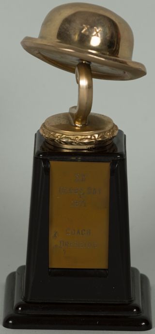 Sigma Chi Derby Day Coach Dressing Award Trophy, 1971