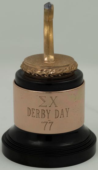 Sigma Chi Derby Day Zip Strip Trophy, 1977