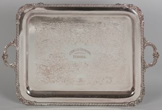 Ethelyn Henwood Memorial Silver Tray