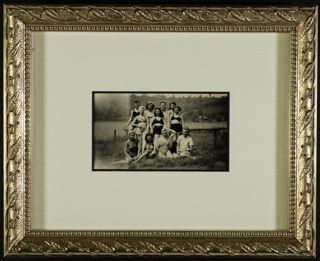 Missouri Alpha Chapter Members in Swimwear Photograph
