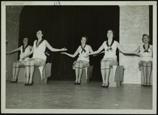 Five Missouri Alpha Chapter Member in Scene Photograph 1