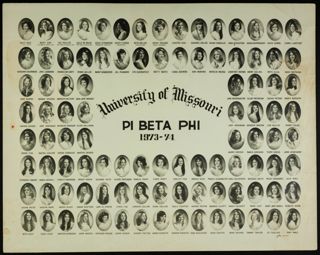 Missouri Alpha Chapter Member Yearbook Photograph, 1973