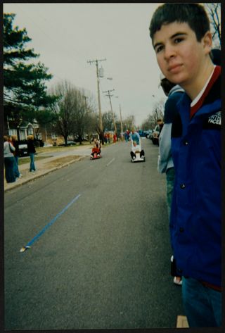 Missouri Alpha Chapter Members at Soapbox Derby Photograph 1