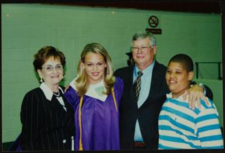 Unidentified Missouri Alpha Chapter Member at Graduation Photograph