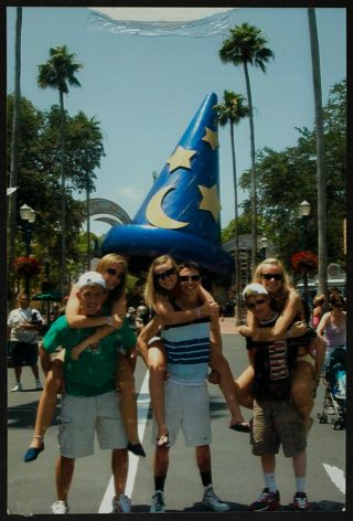Missouri Alpha Chapter Members at Disneyland Photograph