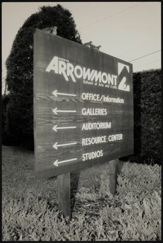 Arrowmont Directory Sign Photograph