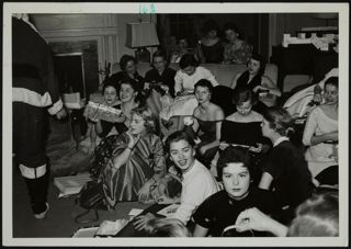 Missouri Alpha Chapter Members With Christmas Gifts Photograph 1