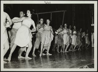 Missouri Alpha Chapter Members in Play Performance Photograph 1
