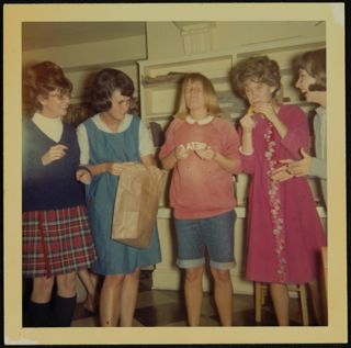 Missouri Alpha Chapter Members With Food Photograph