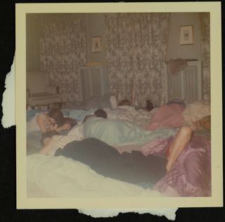 Missouri Alpha Chapter Members at Slumber Party Photograph