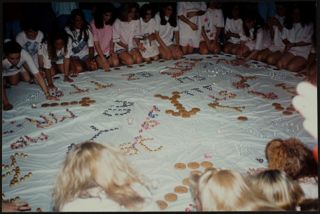 Missouri Alpha Chapter Members With Baked Goods Photograph