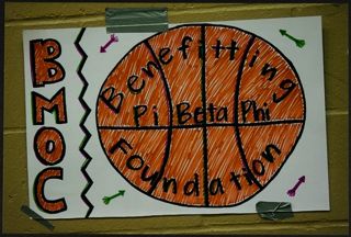 Pi Beta Phi Foundation Benefit Sign Photograph