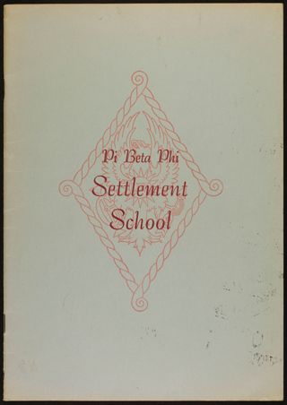 Pi Beta Phi Settlement School, September 1967