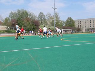 Missouri Alpha Chapter Members Playing Flag Football Photograph 1, 2004