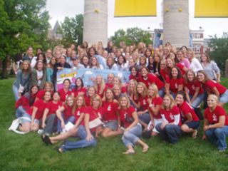 Missouri Alpha Chapter Recruitment Photograph 17, 2004