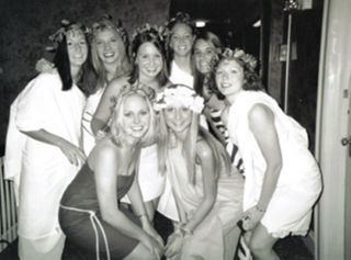 Missouri Alpha Chapter Members at a Toga Party Photograph, 2004