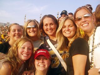 Missouri Alpha Chapter Members at a Football Game Photograph 9, 2004