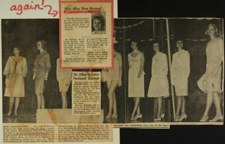 Ski Alleee to Enter National Contest Newspaper Clipping, c. 1965