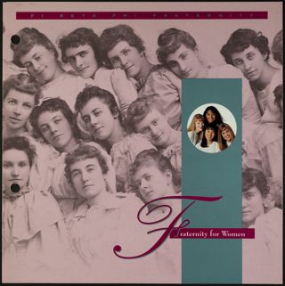 Fraternity for Women Booklet, c. 1997