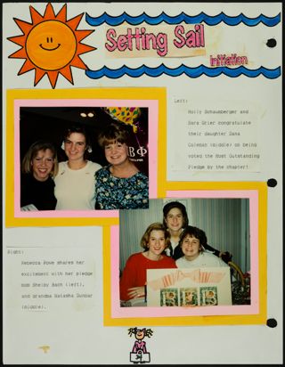Missouri Alpha Chapter History Binder, Spring 1993, Page 34