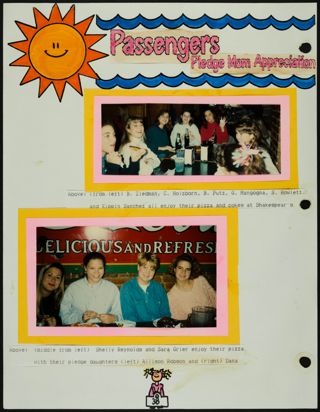 Missouri Alpha Chapter History Binder, Spring 1993, Page 38