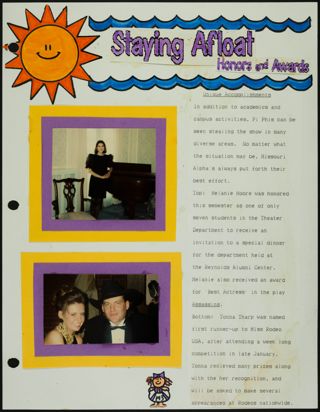 Missouri Alpha Chapter History Binder, Spring 1993, Page 143