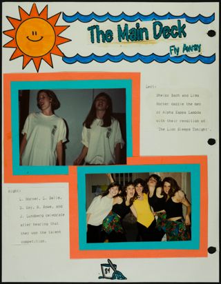 Missouri Alpha Chapter History Binder, Spring 1993, Page 84