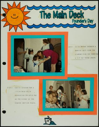 Missouri Alpha Chapter History Binder, Spring 1993, Page 59
