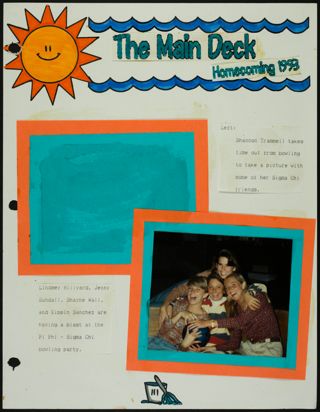 Missouri Alpha Chapter History Binder, Spring 1993, Page 111