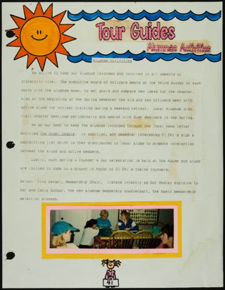 Missouri Alpha Chapter History Binder, Spring 1993, Page 41