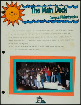 Missouri Alpha Chapter History Binder, Spring 1993, Page 81