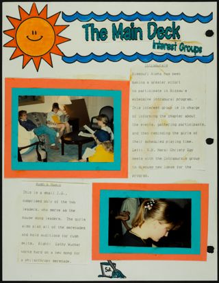 Missouri Alpha Chapter History Binder, Spring 1993, Page 52