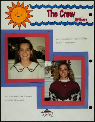 Missouri Alpha Chapter History Binder, Fall 1993, Page 10