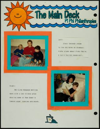 Missouri Alpha Chapter History Binder, Fall 1993, Page 78